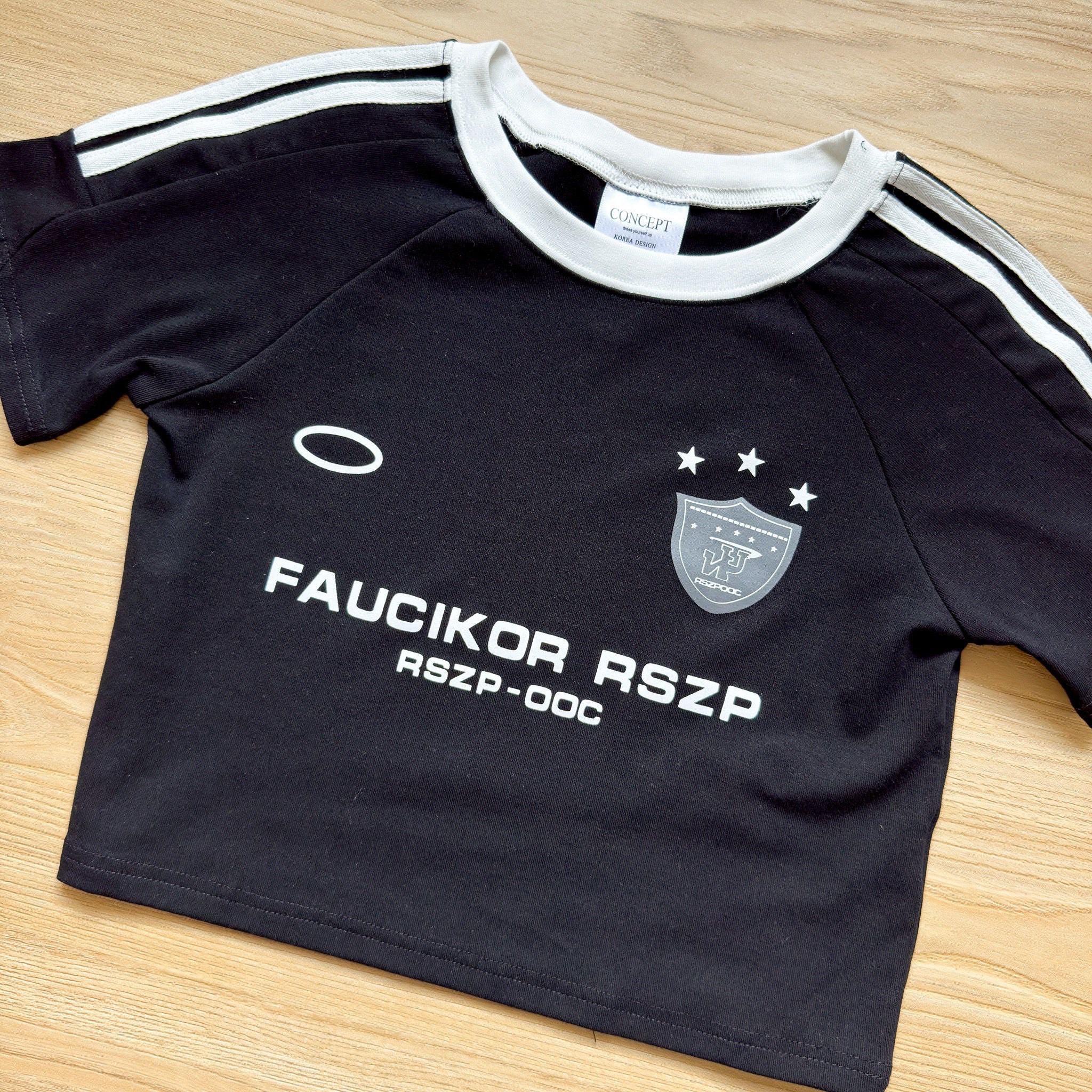 #C348 FAUCIKOR RSZP Crop Top - Idiot Sandwich Apparel Limited - 