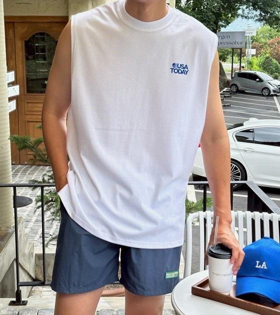 #C349 USA TODAY Tank Top - Idiot Sandwich Apparel Limited - 