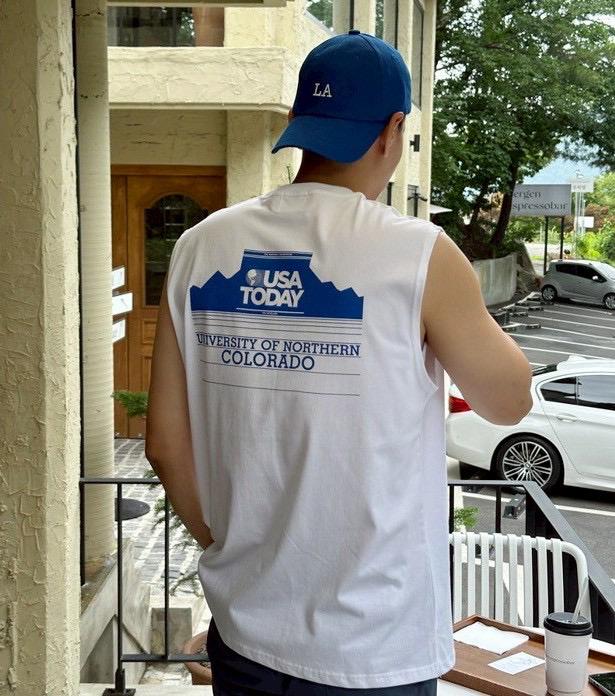 #C349 USA TODAY Tank Top - Idiot Sandwich Apparel Limited - 