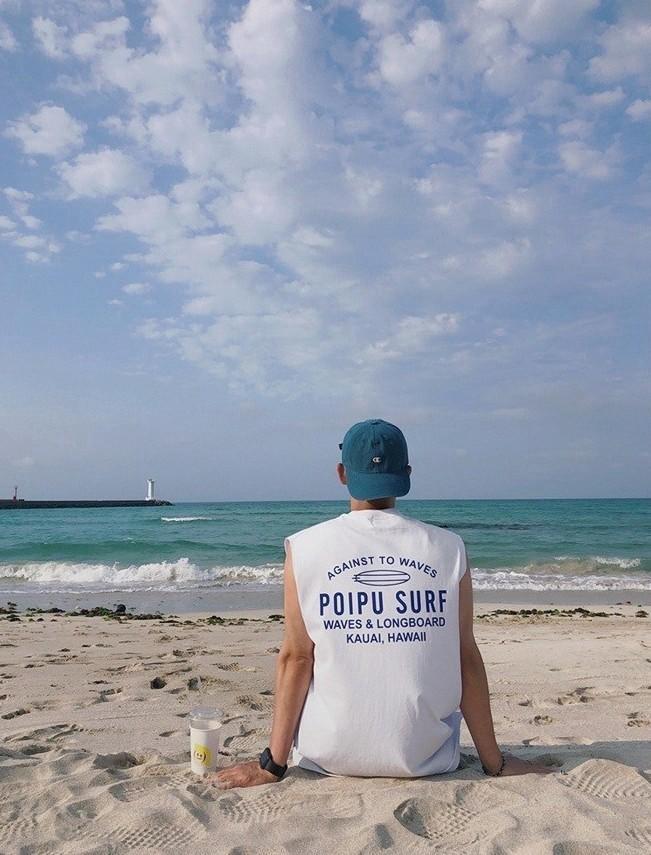 #C351 POIPU SURF Tank Top - Idiot Sandwich Apparel Limited - 