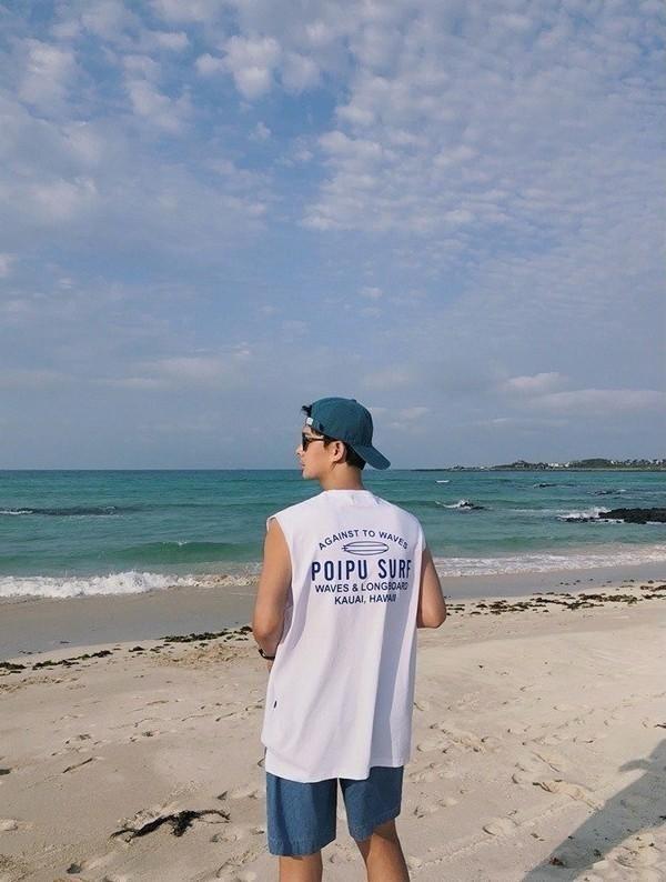 #C351 POIPU SURF Tank Top - Idiot Sandwich Apparel Limited - 