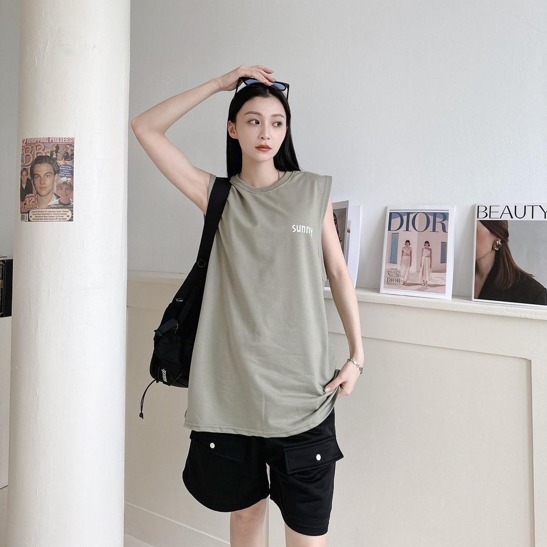 #C352 Sunny Tank Top - Idiot Sandwich Apparel Limited - 