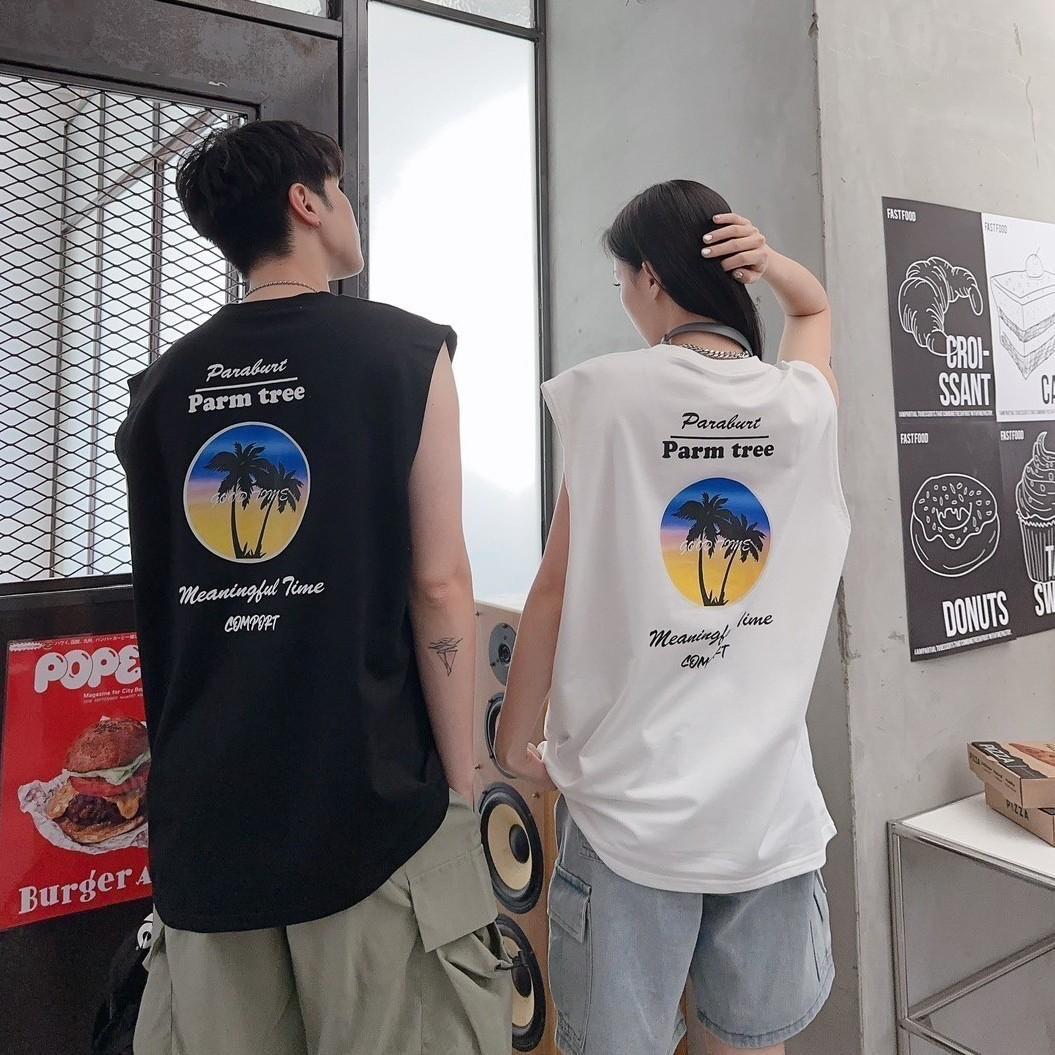 #C356 Parm tree Tank Top - Idiot Sandwich Apparel Limited - 