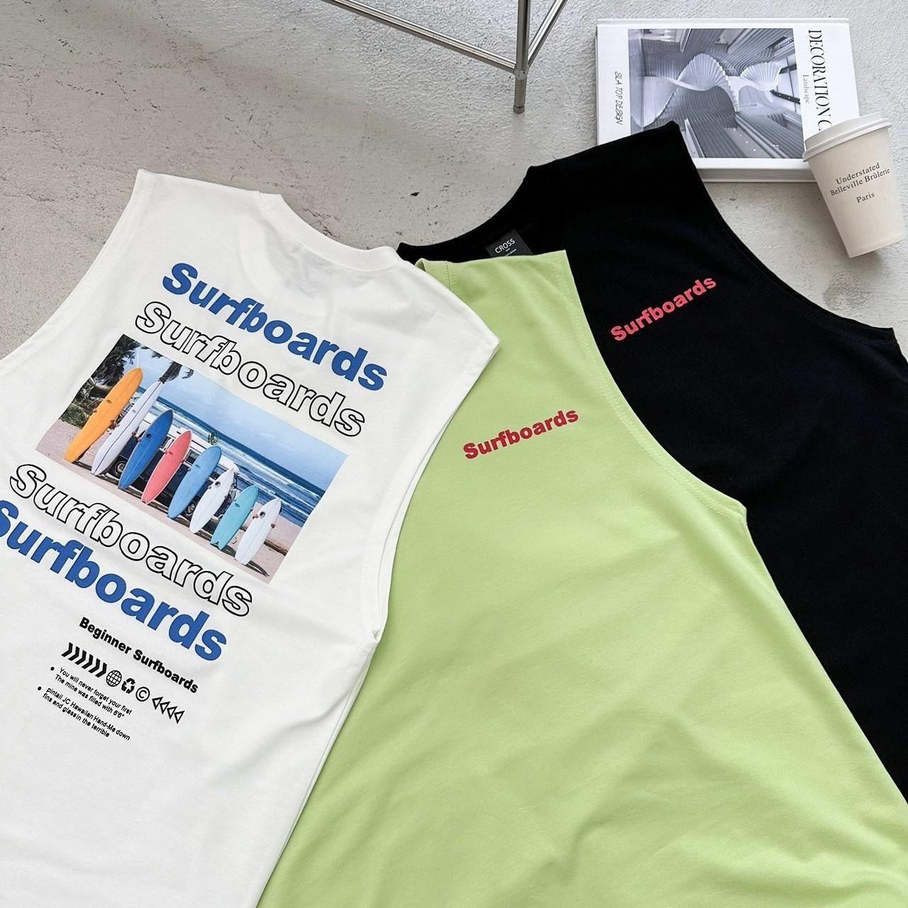 #C357 Surfboards Tank Top - Idiot Sandwich Apparel Limited - 