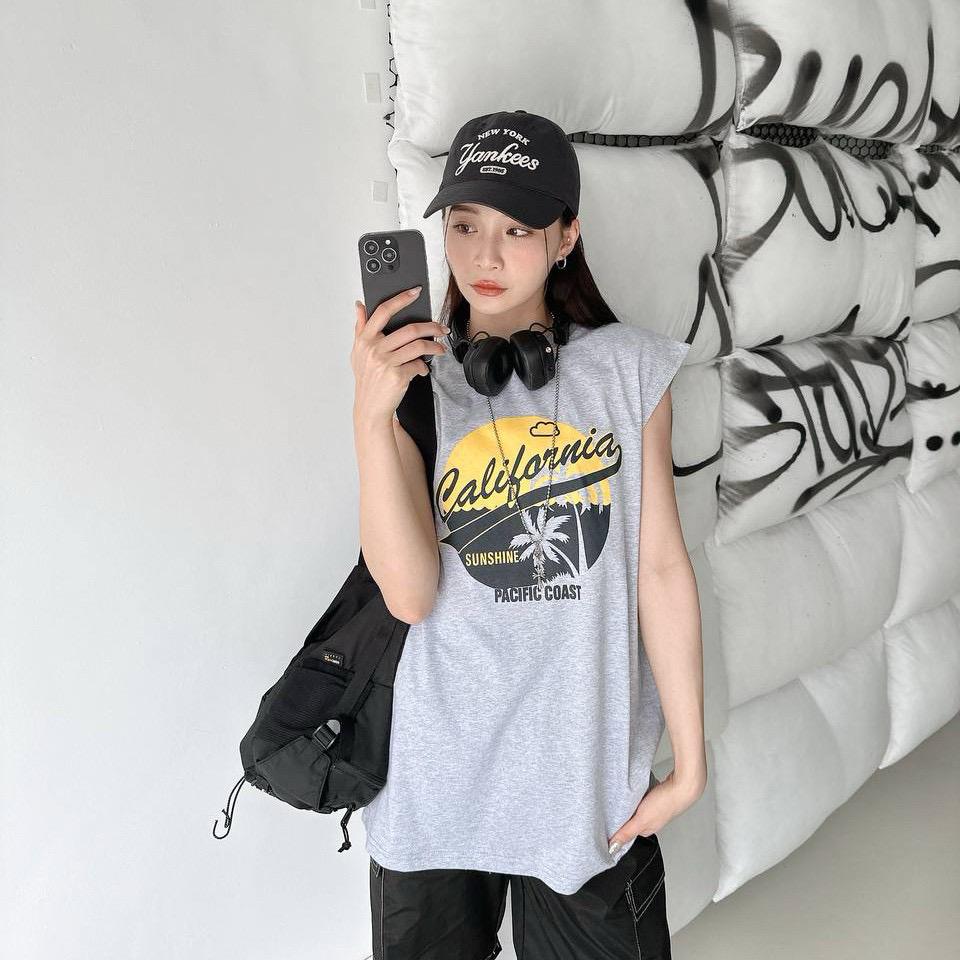 #C358 California Pacific Coast Tank - Idiot Sandwich Apparel Limited - 