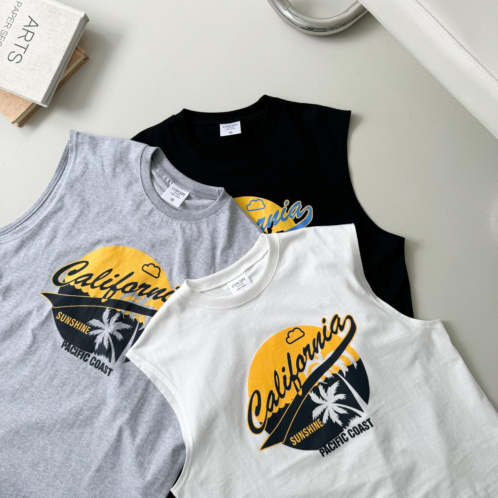 #C358 California Pacific Coast Tank - Idiot Sandwich Apparel Limited - 