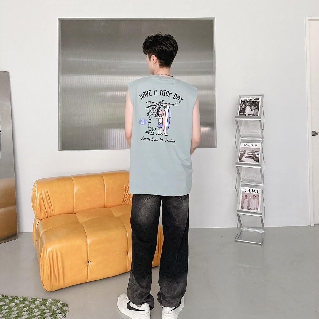 #C359 Have A Nice Day Tank Top - Idiot Sandwich Apparel Limited - 
