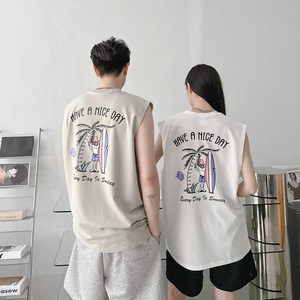 #C359 Have A Nice Day Tank Top - Idiot Sandwich Apparel Limited - 