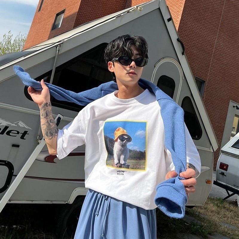 C370 Sunglass Meow Meow T-shirt - Idiot Sandwich Apparel Limited - 