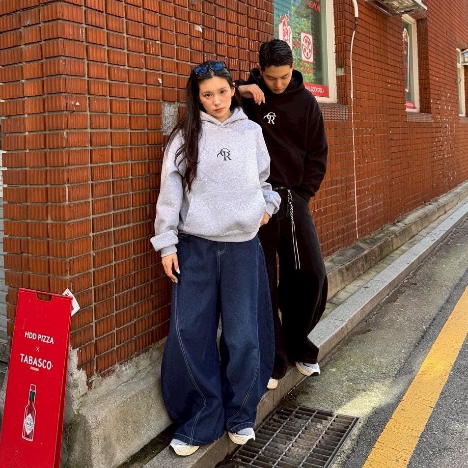 #C453 Middle CROSS Hoodie