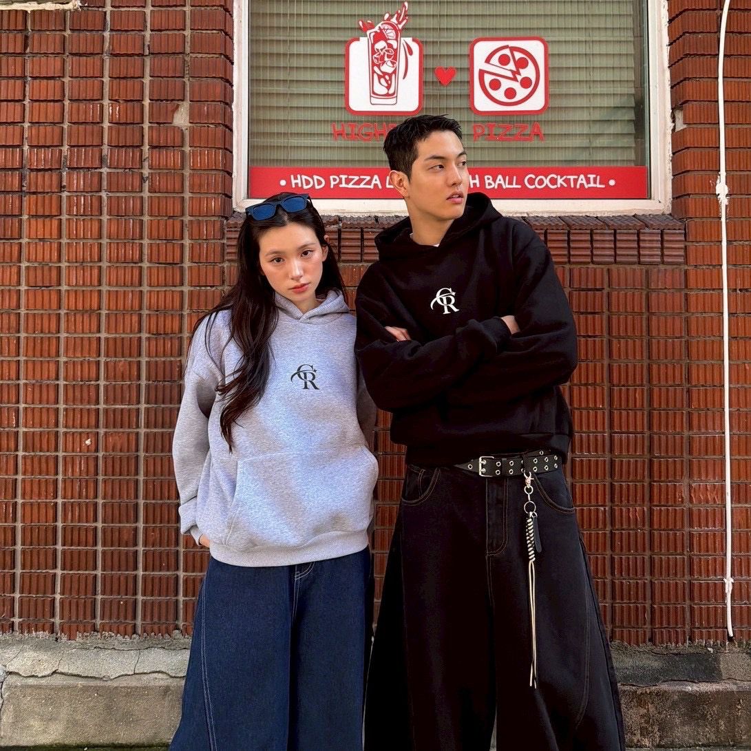 #C453 Middle CROSS Hoodie