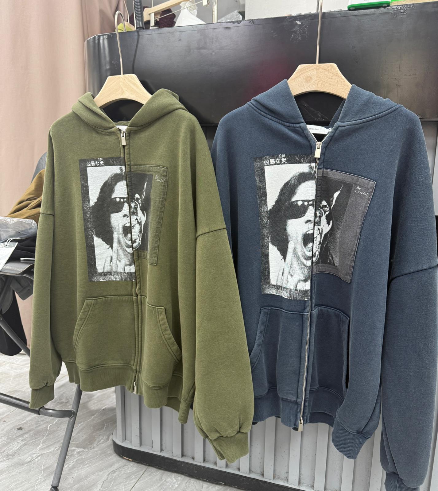 #IS100 Retro Sreaming Canvas Jacket（售完不補） - Idiot Sandwich Apparel Limited - 