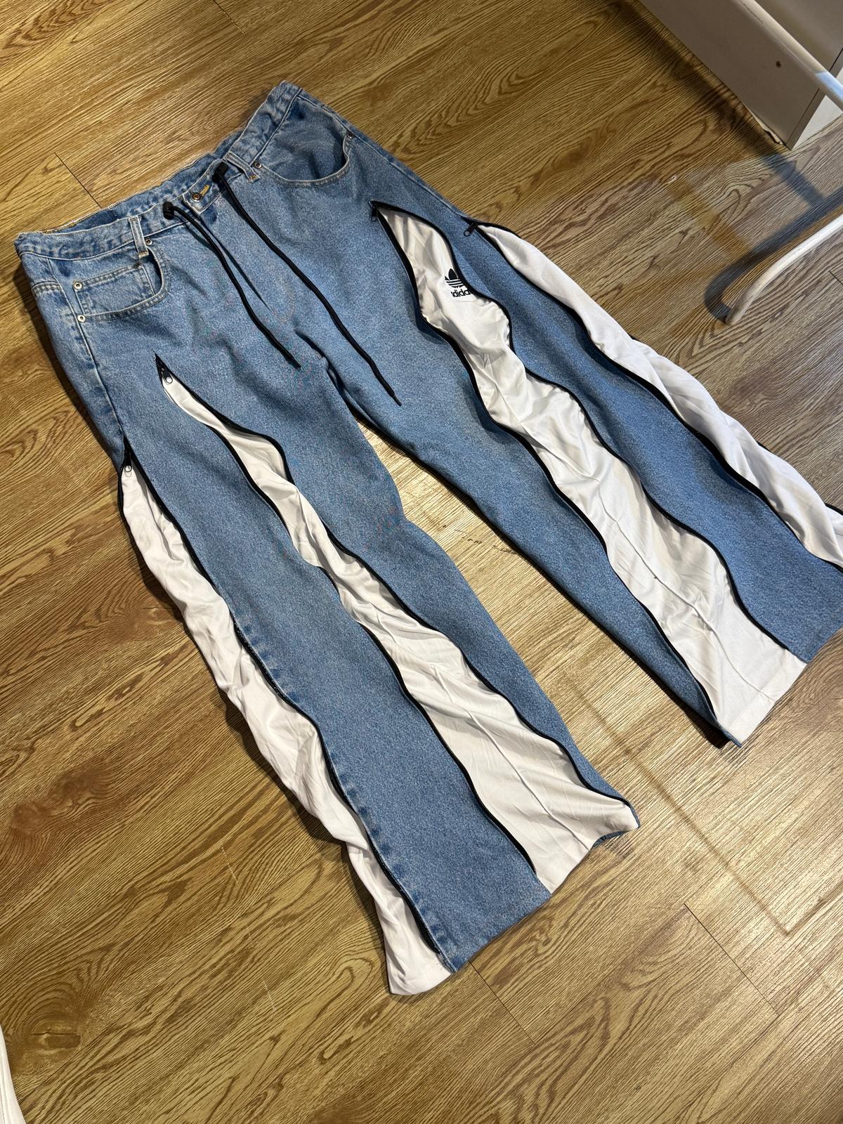 #IS60 Vintage Zipper Remake Denim - Idiot Sandwich Apparel Limited - 