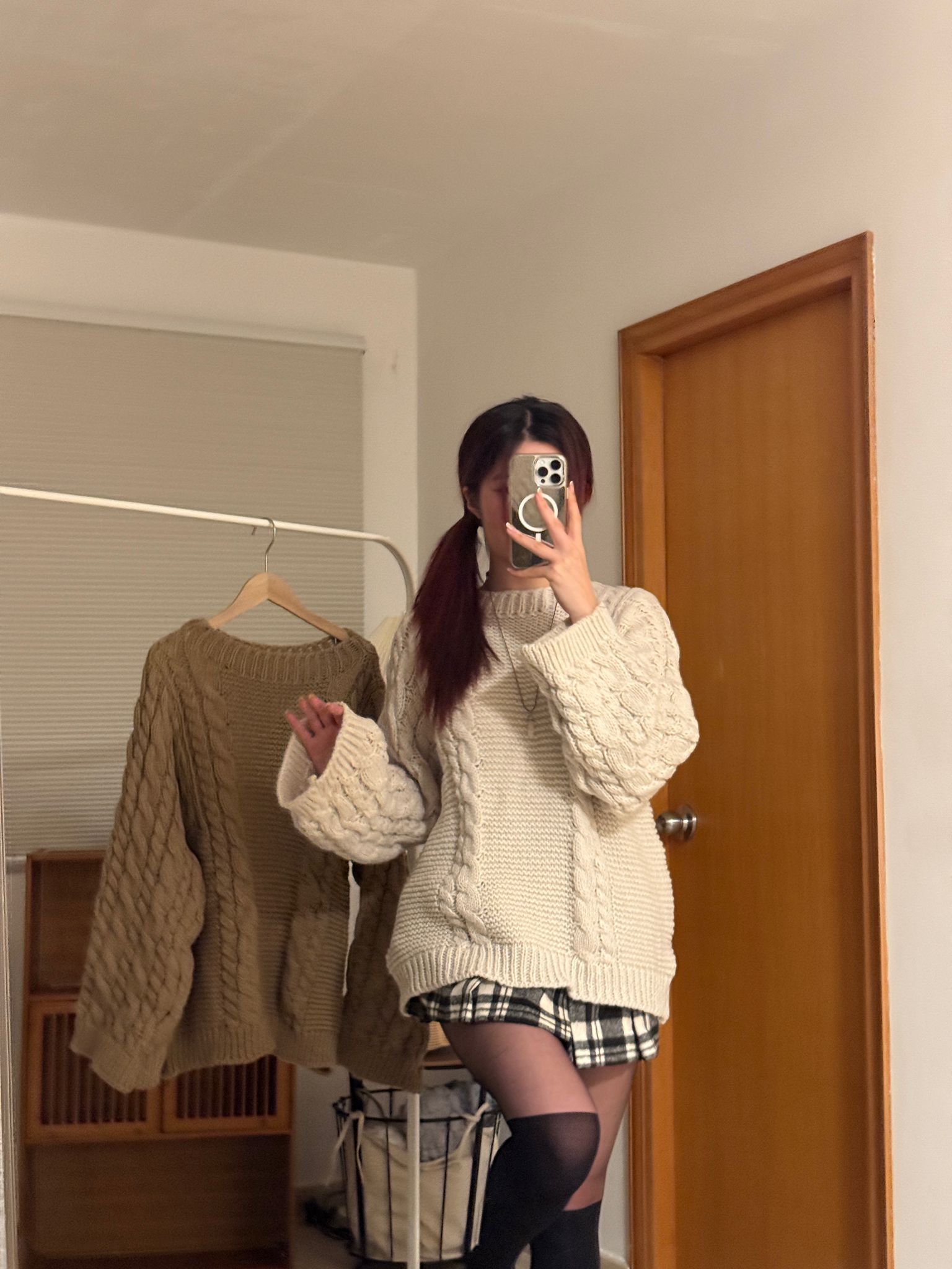 #IS97 Mocha Knitted Sweater - Idiot Sandwich HK - 