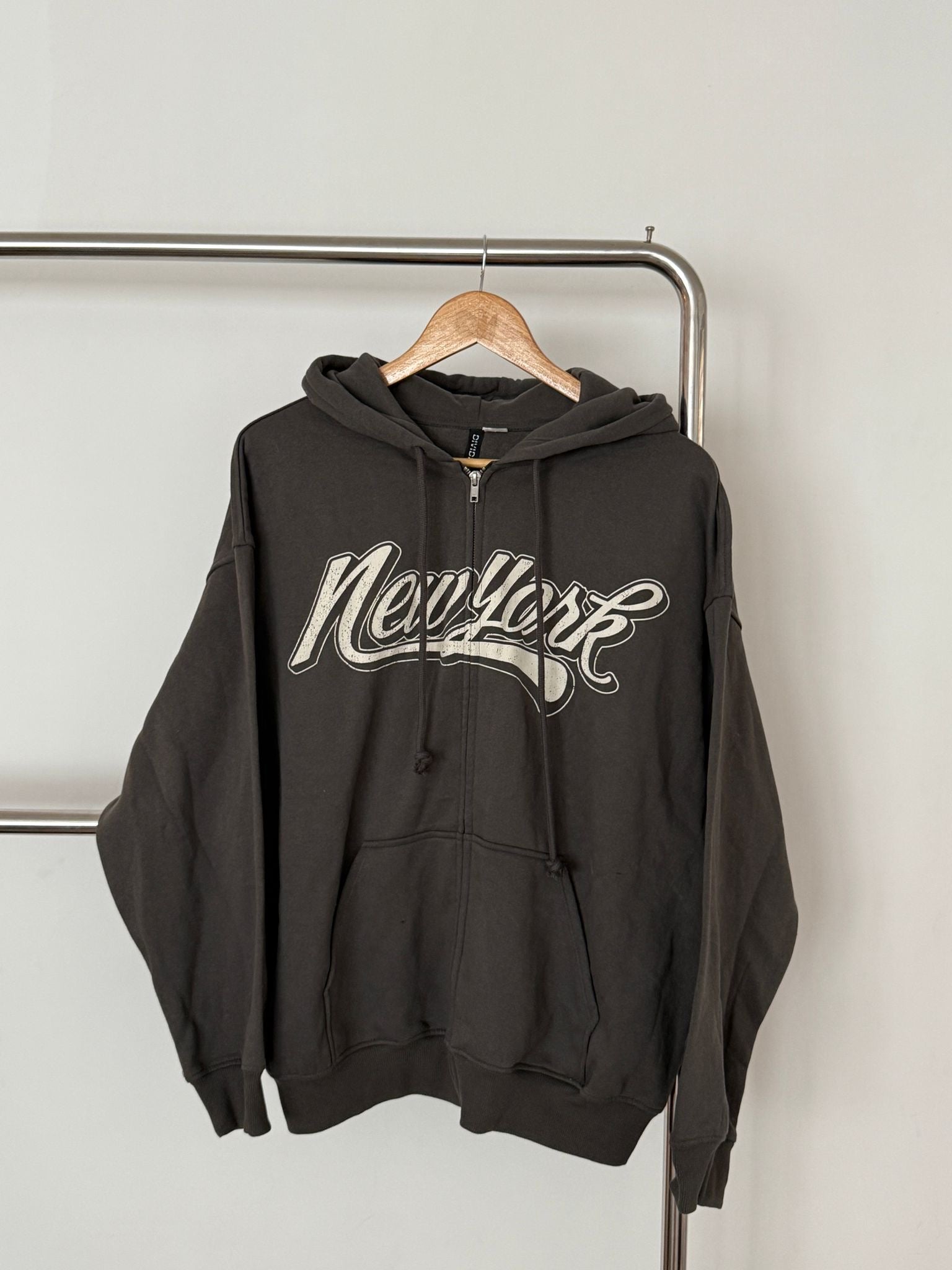 #LP02 New York Zipper Hoodie - Idiot Sandwich Apparel Limited - 