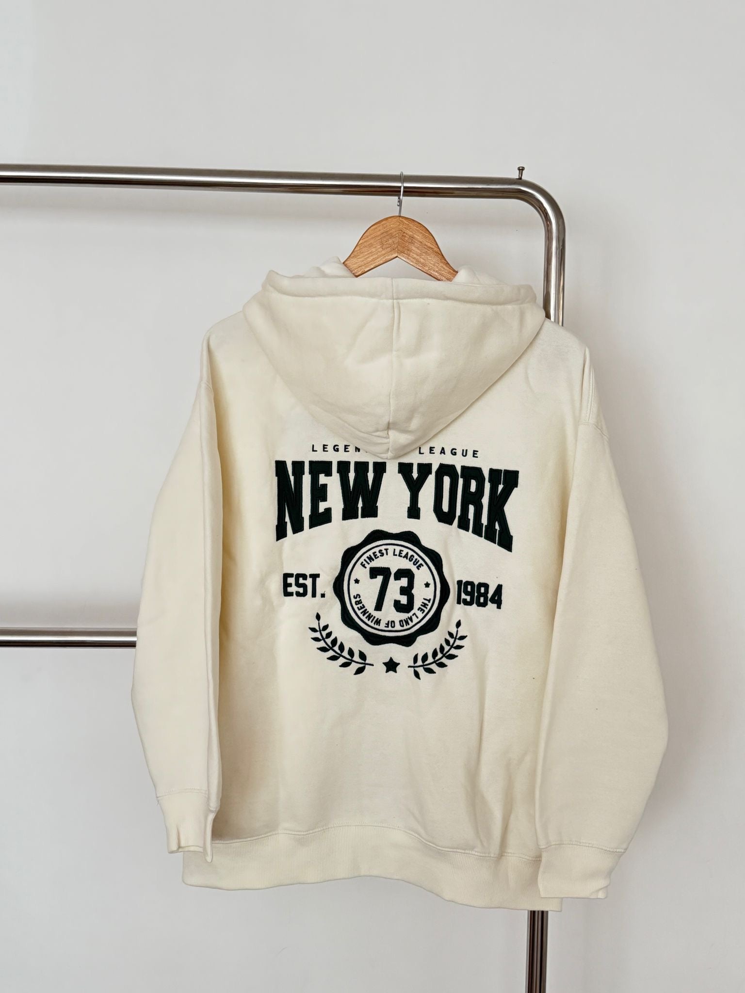 #LP06 New York 1984 Zipper Hoodie - Idiot Sandwich Apparel Limited - 