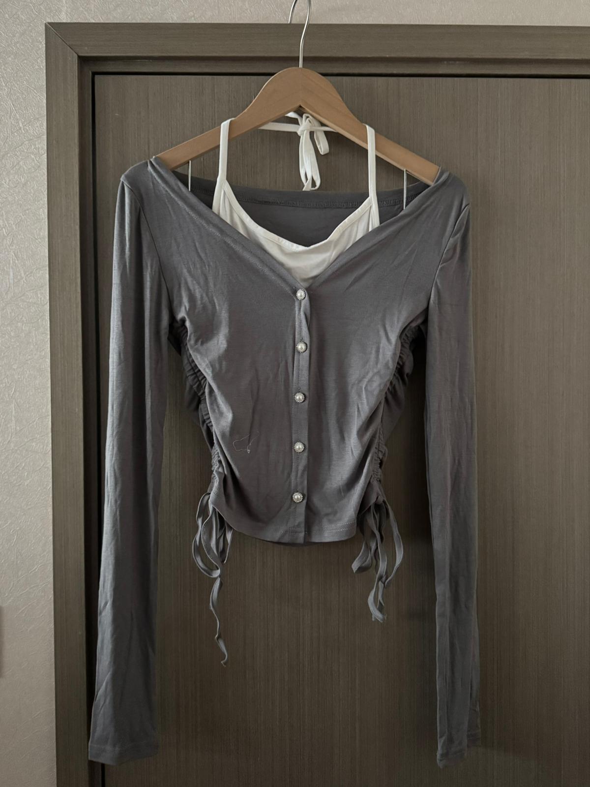 #LP14 Belted Two - piece Top - Idiot Sandwich Apparel Limited - 
