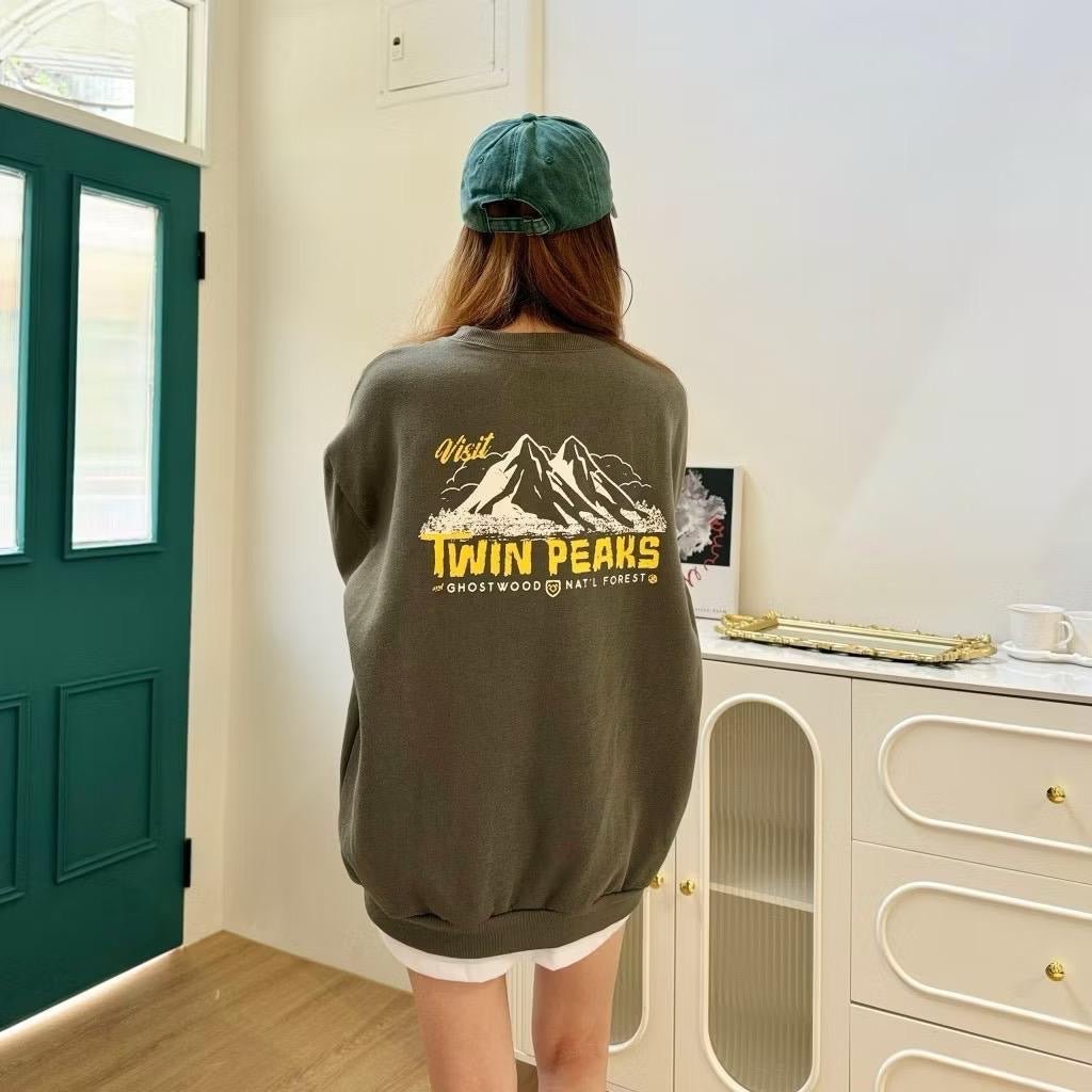 #SN03 TWIN PEAKS Sweatshirt - Idiot Sandwich HK - 