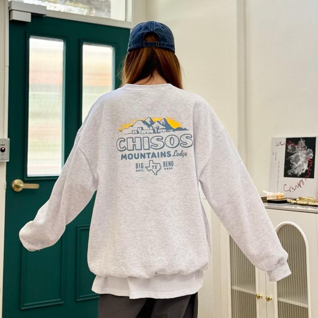 #SN05 CHISOS Camping Sweatshirt - Idiot Sandwich HK - 