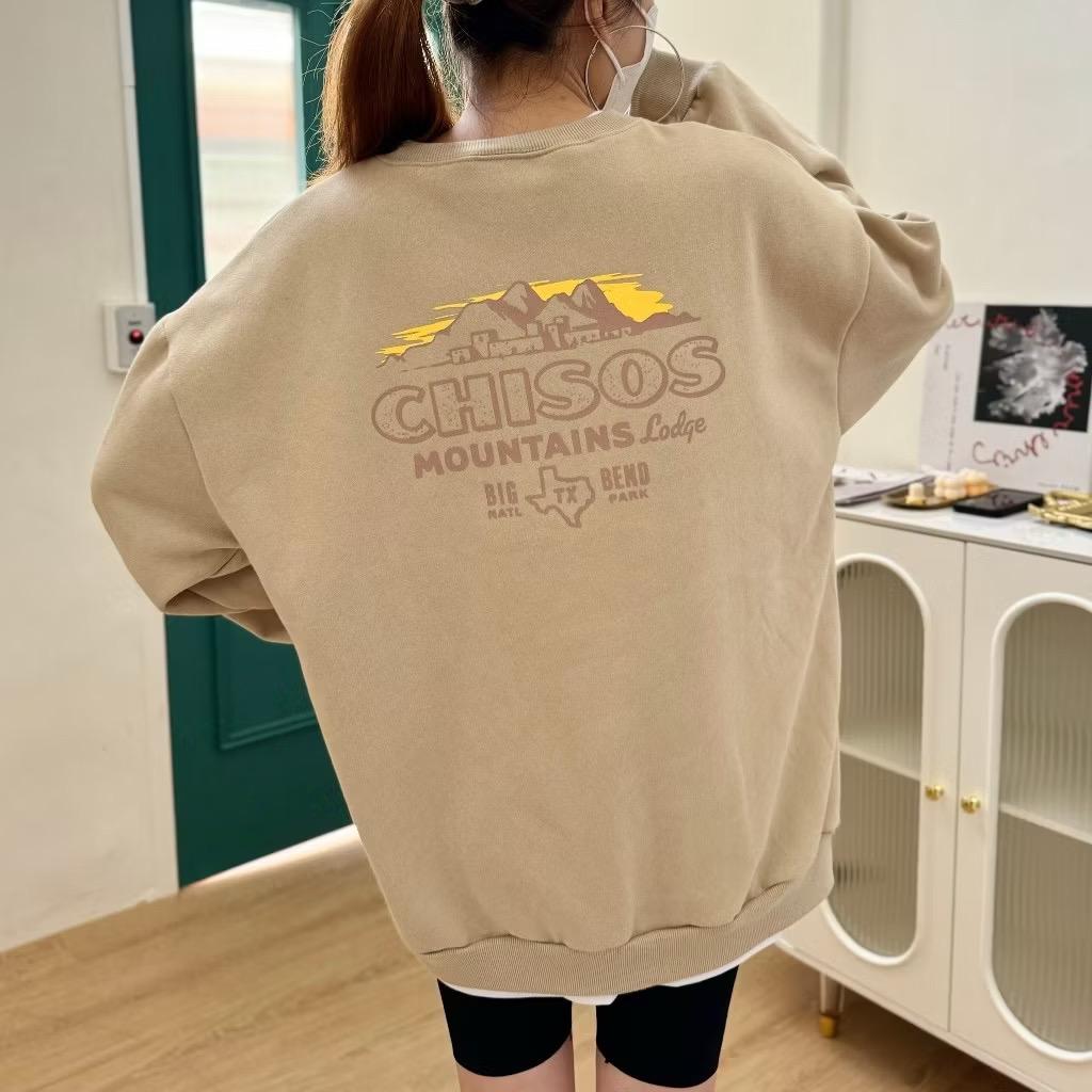 #SN05 CHISOS Camping Sweatshirt - Idiot Sandwich HK - 