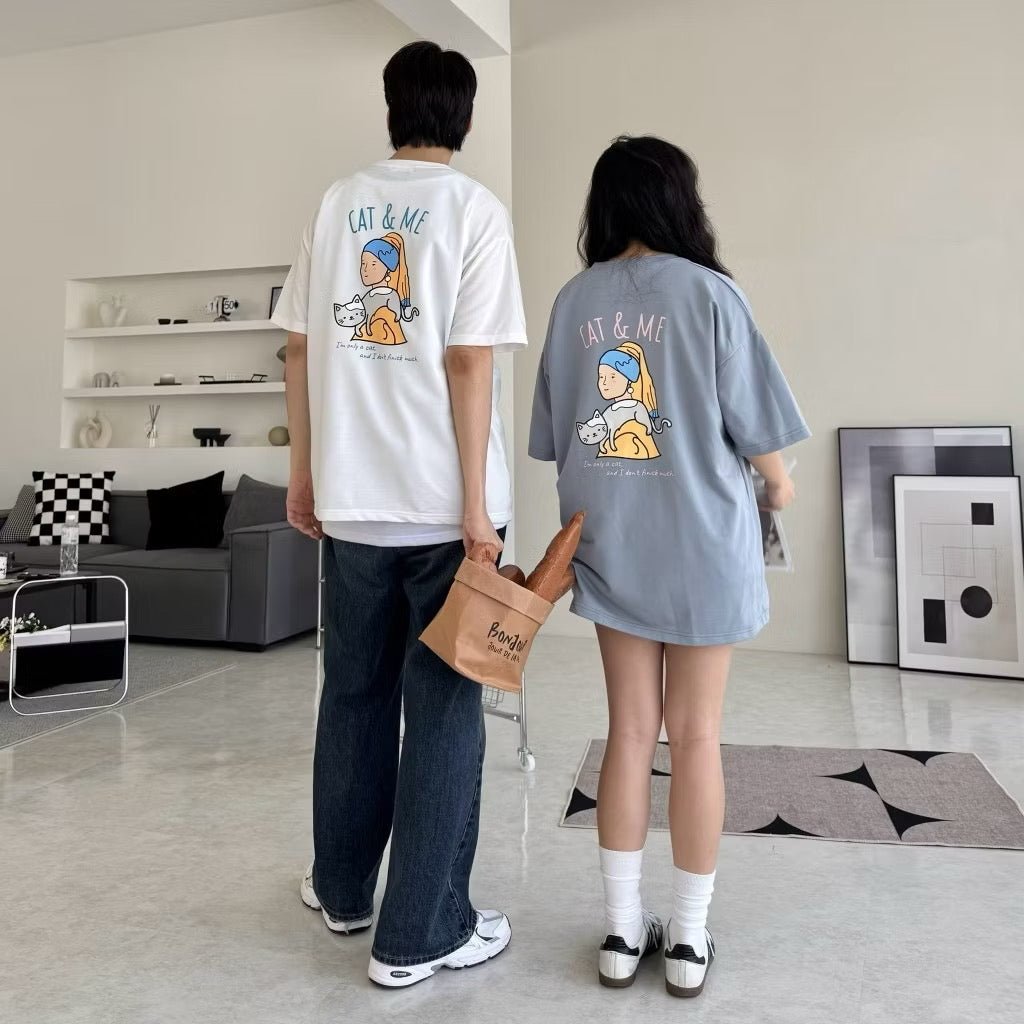 SN11 Cat & Me T-shirt - Idiot Sandwich Apparel Limited - 