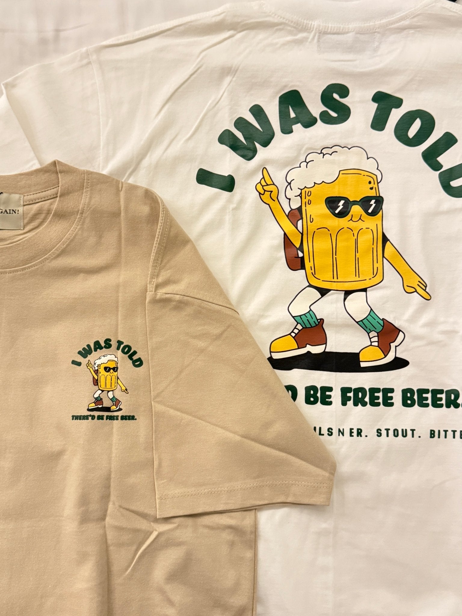 #THCMA02 Beer T-shirt - Idiot Sandwich Apparel Limited - 