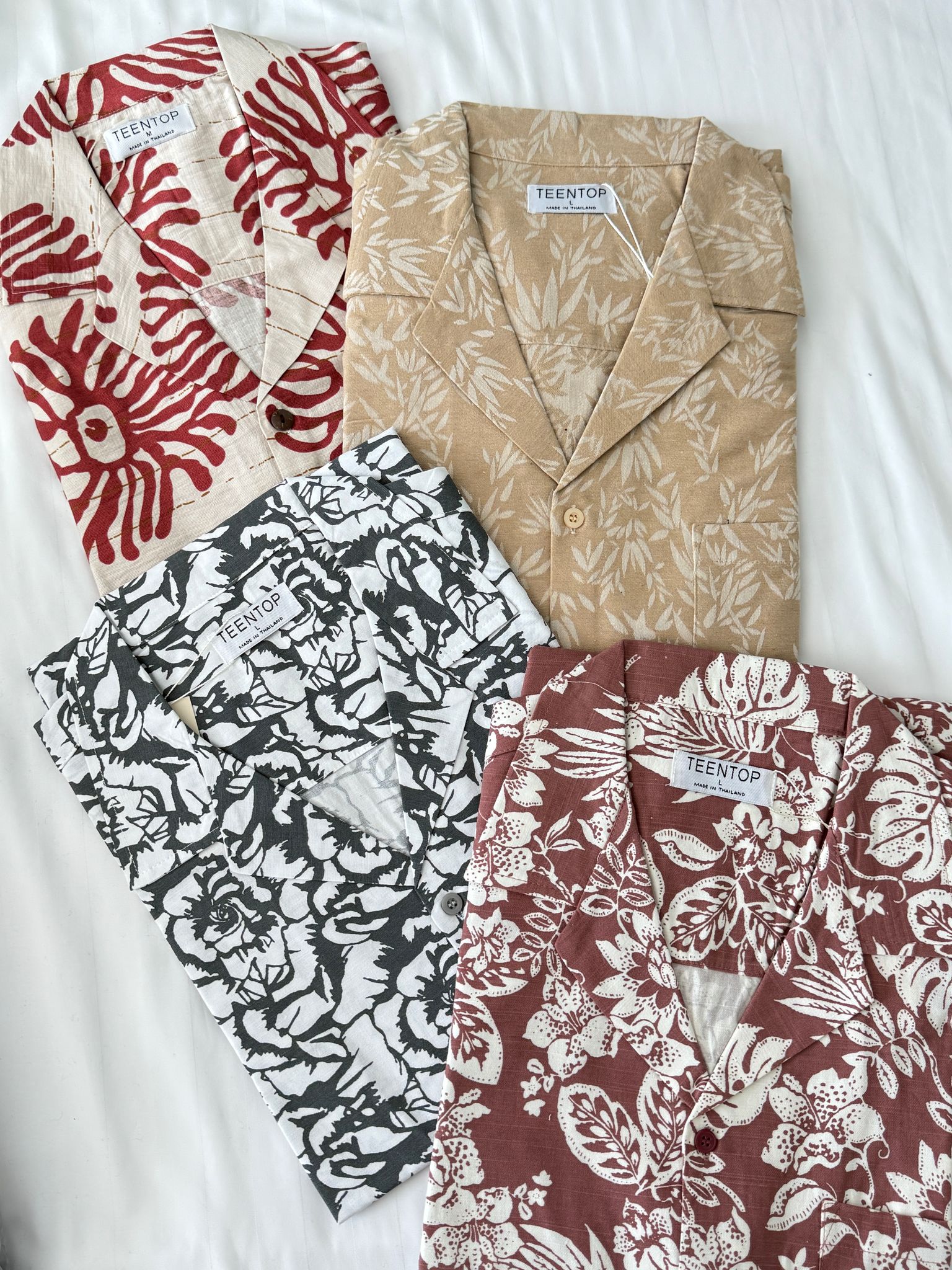 #THTN03 Thai Floral Shirt - Idiot Sandwich Apparel Limited - 