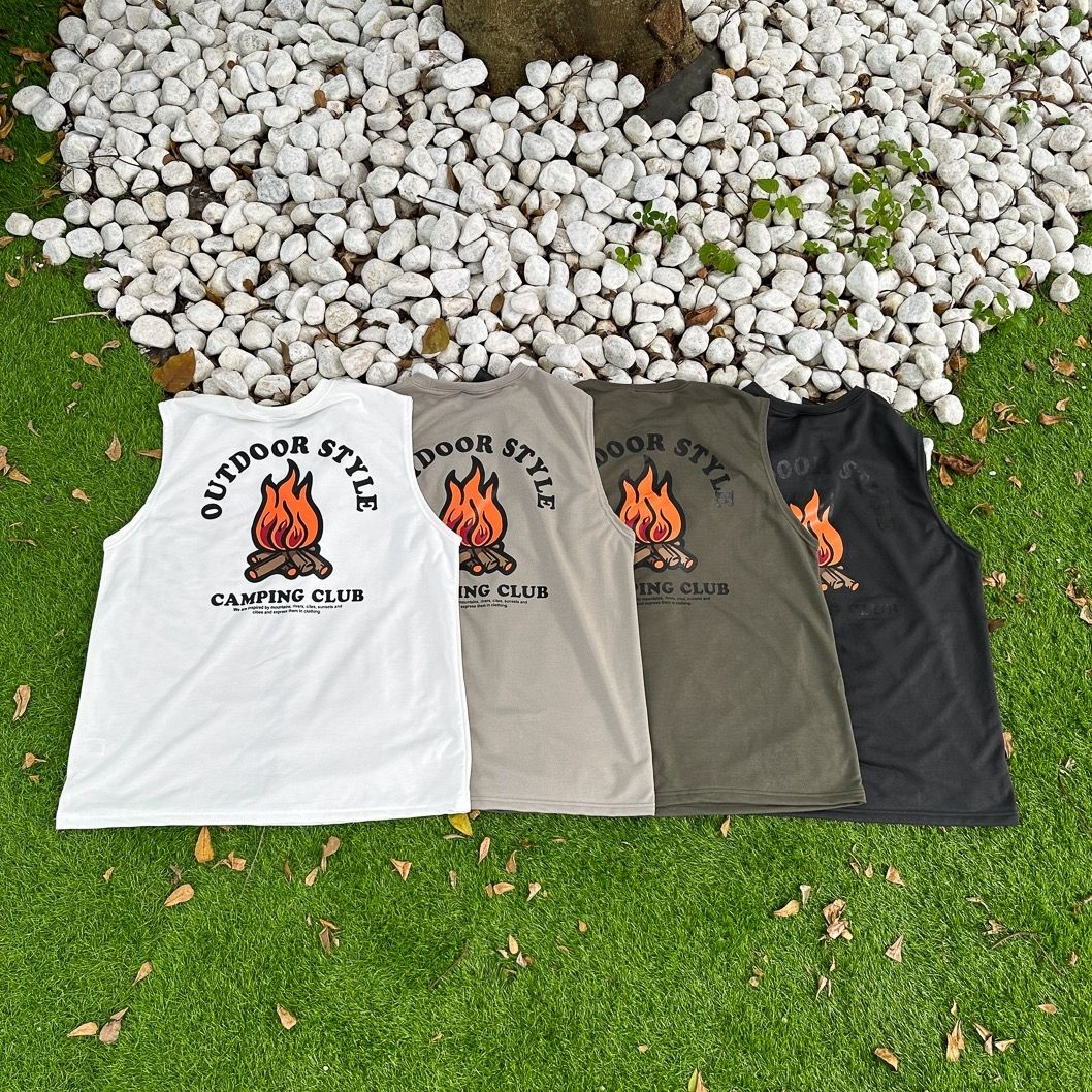 #TW16 Outdoor Style Tank - Idiot Sandwich Apparel Limited - 