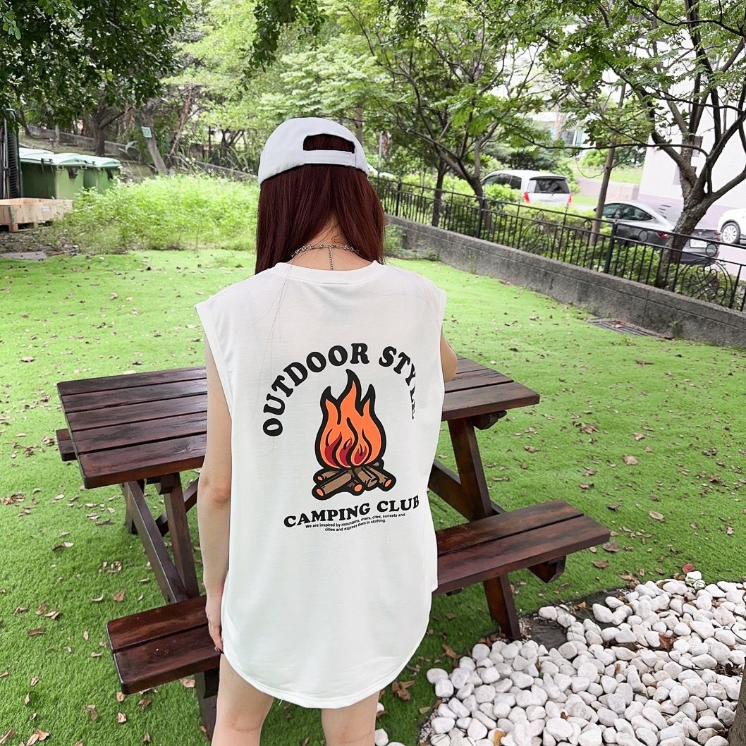 #TW16 Outdoor Style Tank - Idiot Sandwich Apparel Limited - 