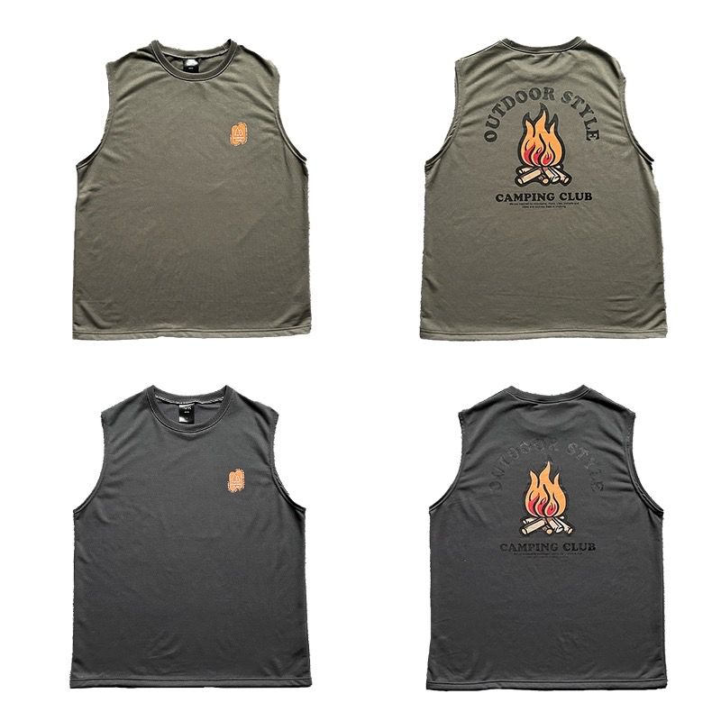 #TW16 Outdoor Style Tank - Idiot Sandwich Apparel Limited - 