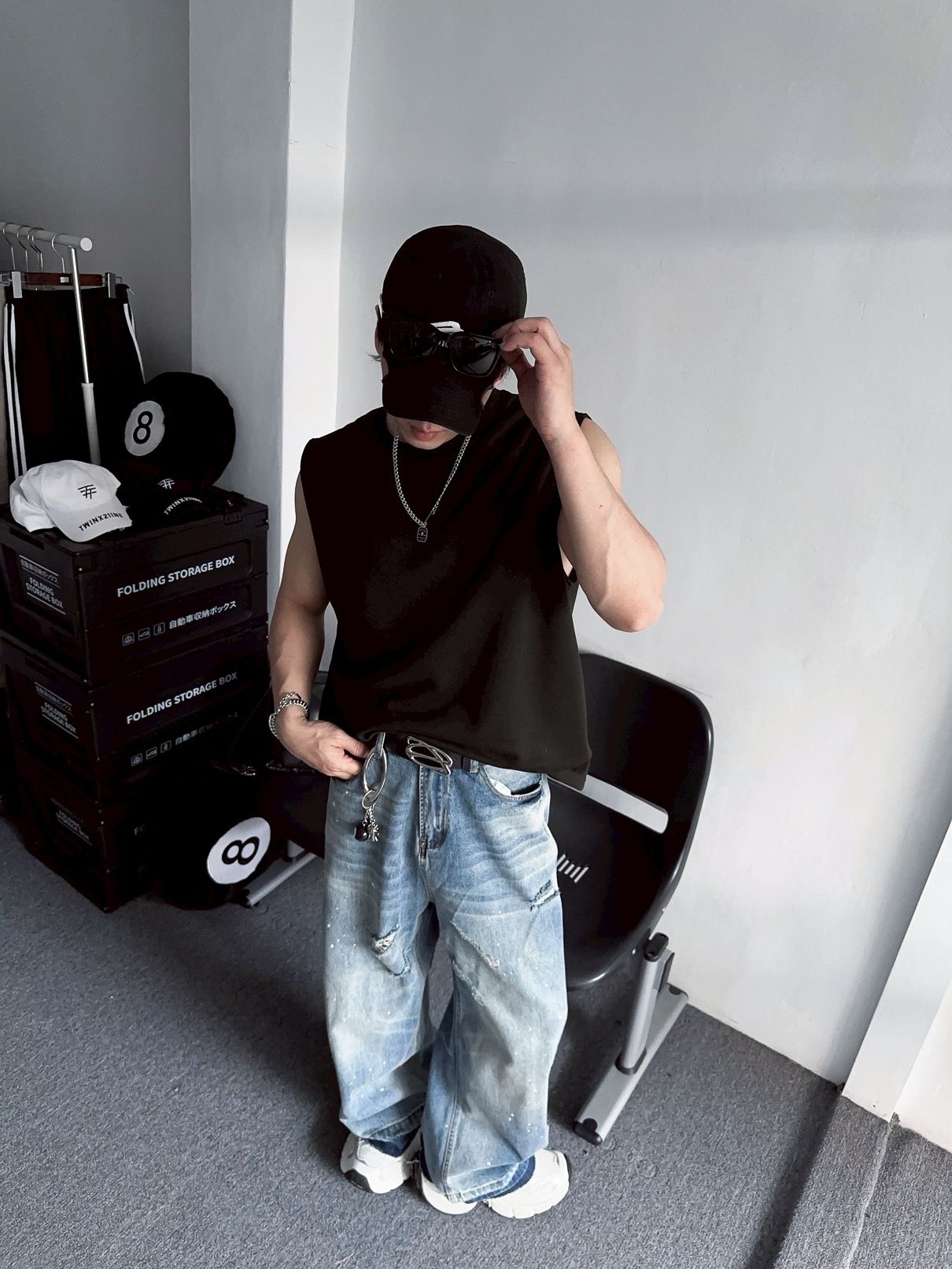 #TW18 Clean Fit Short Tank Top - Idiot Sandwich Apparel Limited - 