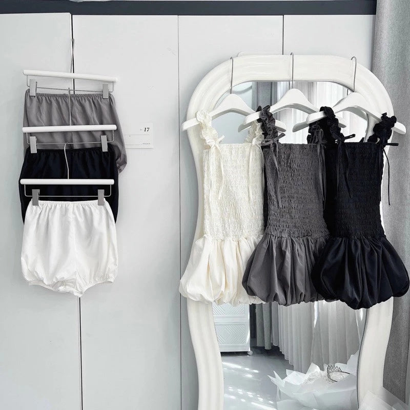 #VN8901 Puff Ribbon Dress