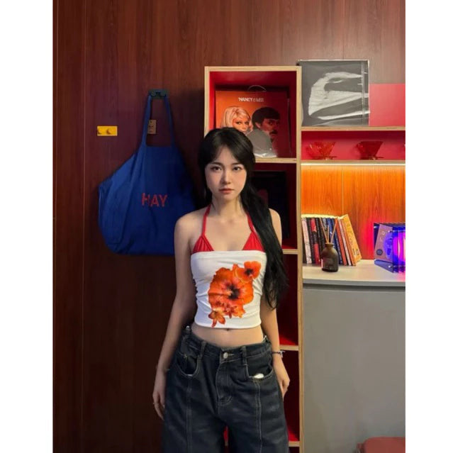 #VNMN01 2-Pieces Hawaii Tube Top