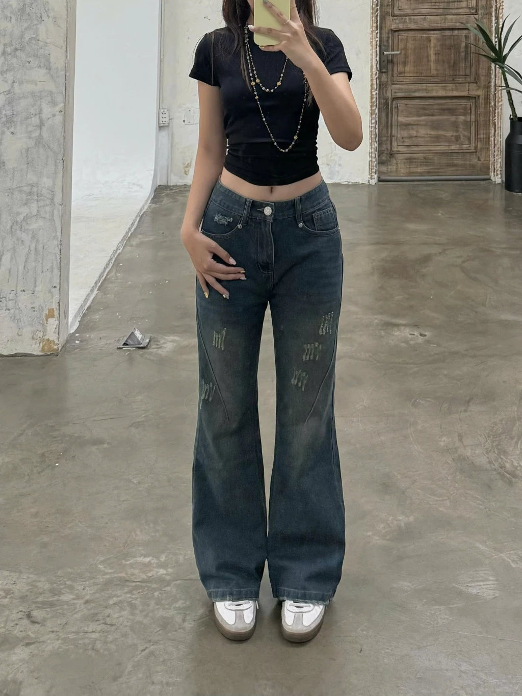 #VNAB08 Ripe Bootcut Denim