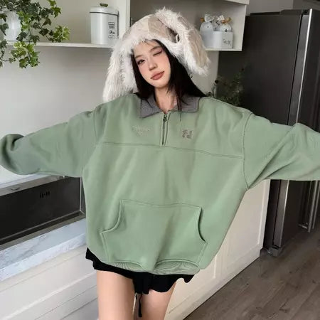 #VNYC01 Saturate Polo Sweatshirt