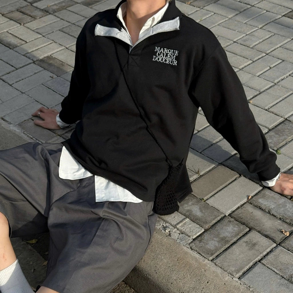 #VNCA01 MARQUE Polo Sweatshirt