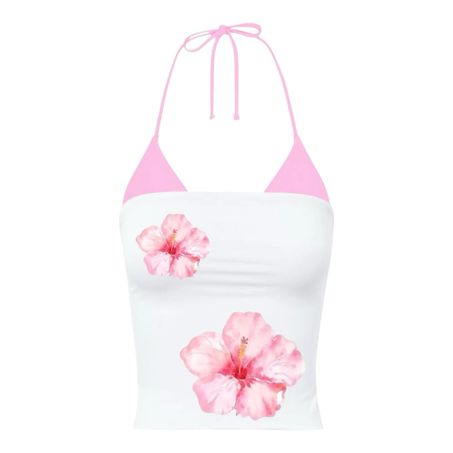 #VNMN01 2-Pieces Hawaii Tube Top