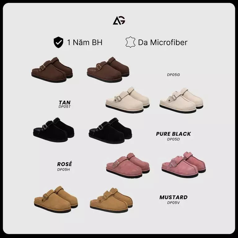 #VNAUG Parker Buckle Mule Slip-On