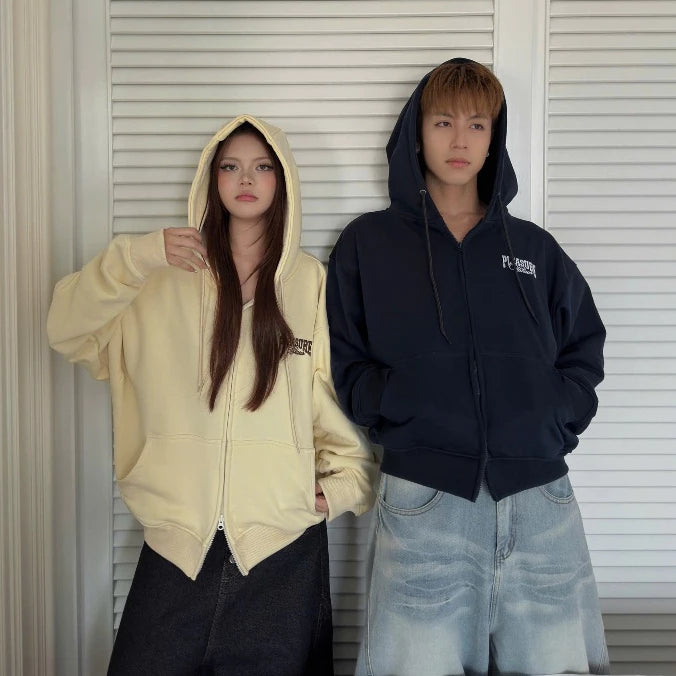 #VNAB21 PLEASURE ZIP-UP HOODIE