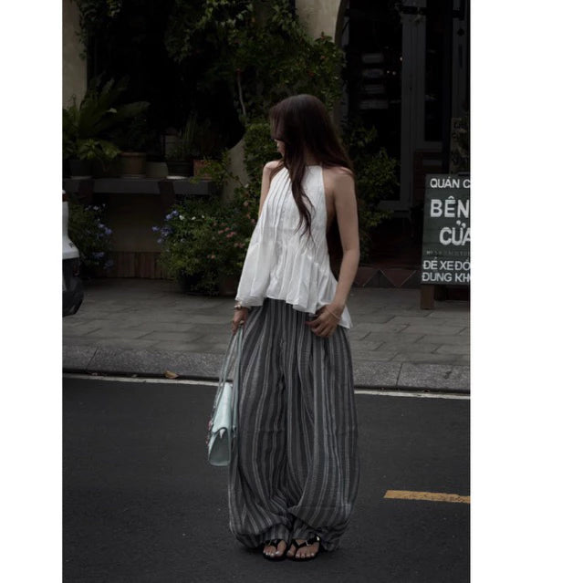 #VNGC01 DOUBLE LINE CASUAL PANTS