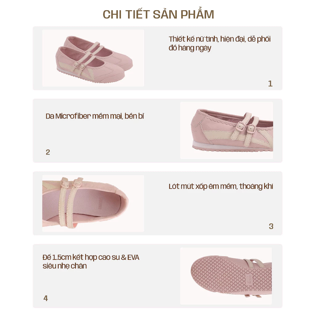 #VNLE01 FLAT BALLERINA SHOES