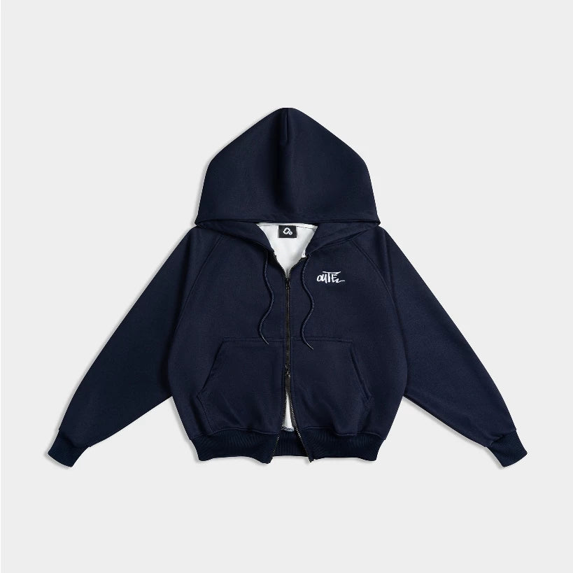 #VNOU06 Minimalist Zip-Up HOODIE