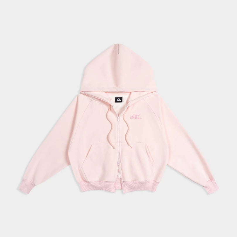 #VNOU06 Minimalist Zip-Up HOODIE