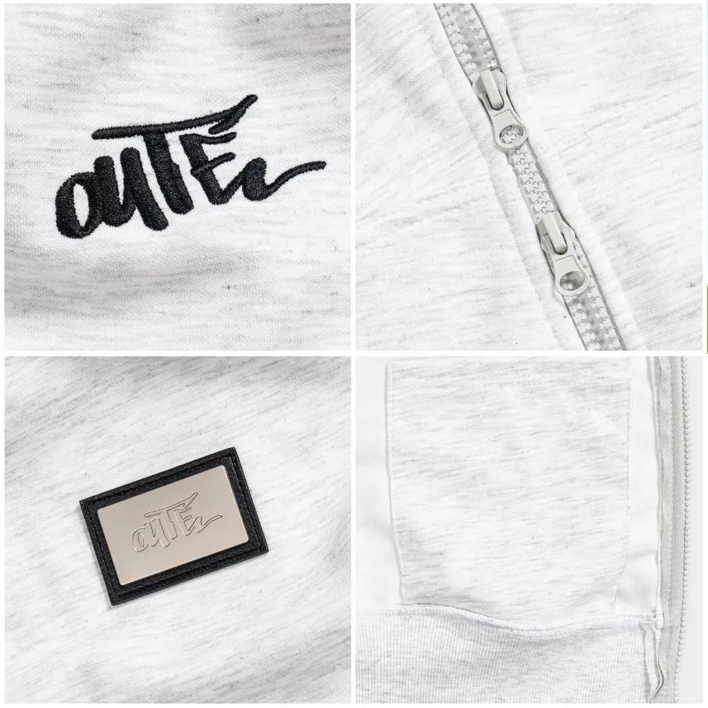 #VNOU06 Minimalist Zip-Up HOODIE