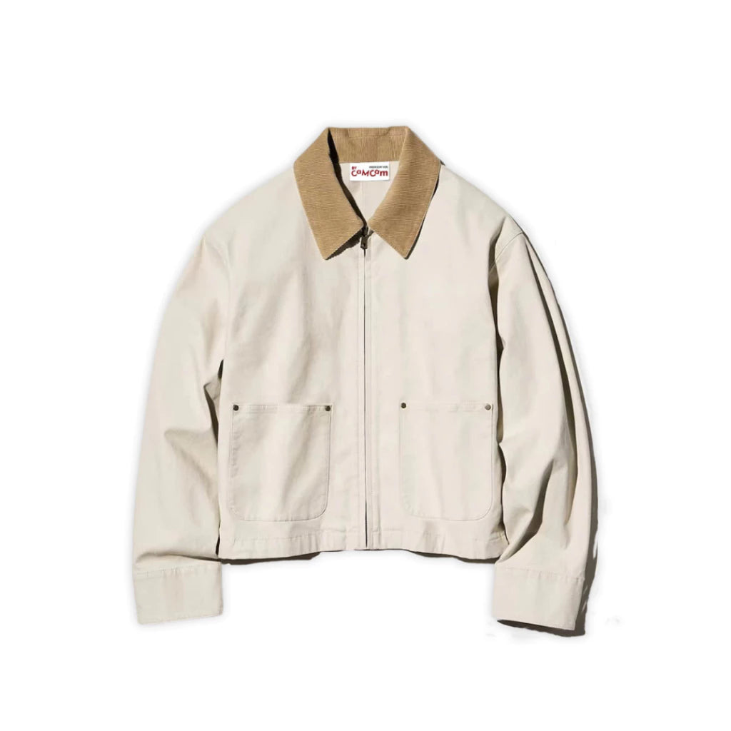 #VNBY04 Cropped Canvas Jacket