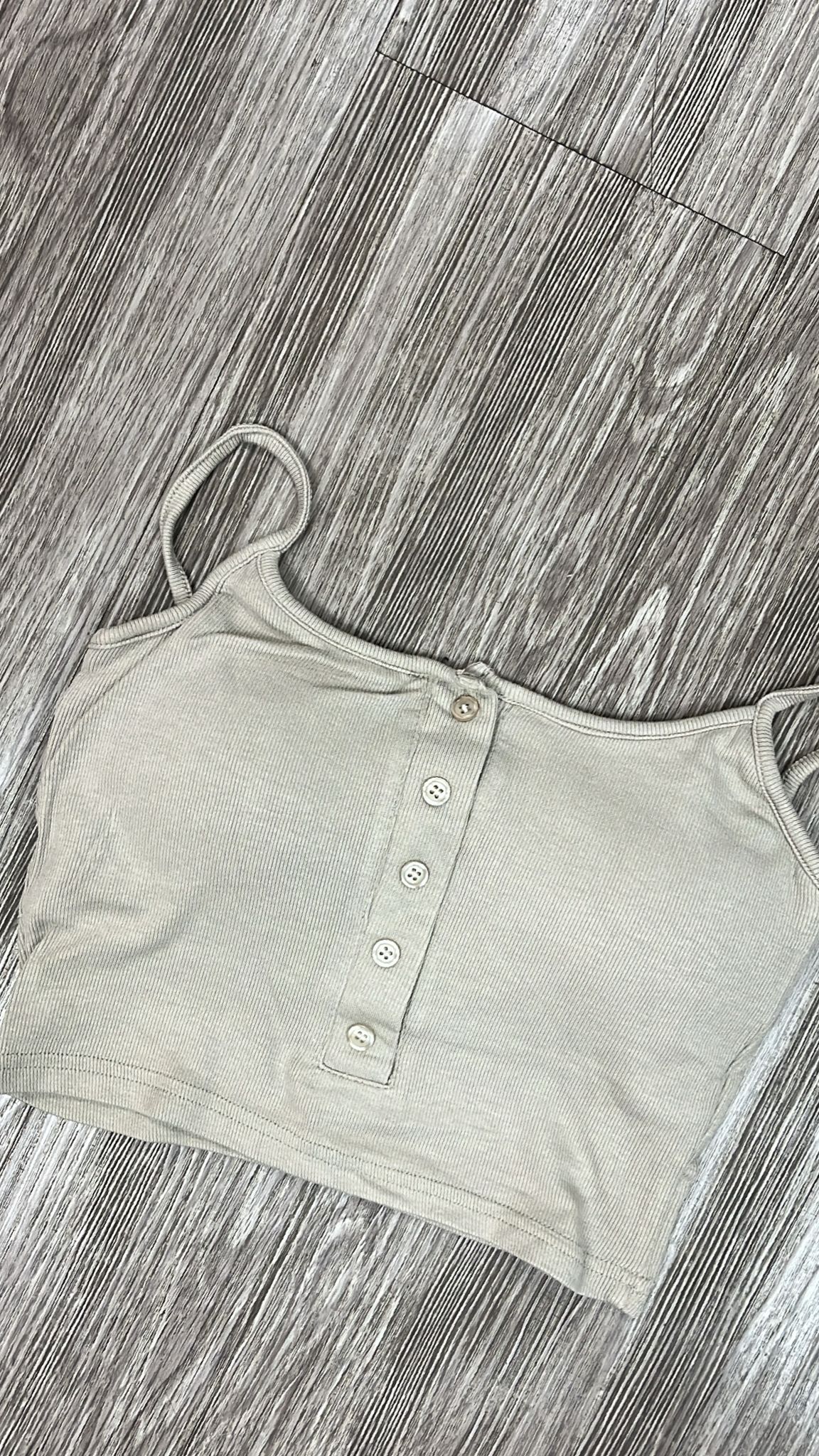 #YJ12 Button Paded Bra Top - Idiot Sandwich Apparel Limited - 