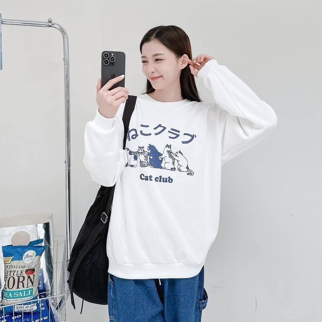 #C28 Cat Club Sweatshirt - Idiot Sandwich HK-