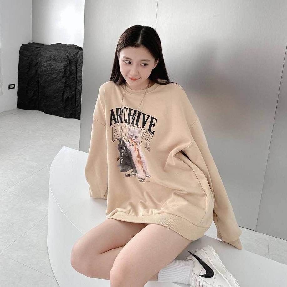 #C36 ARCHIVE CAT Sweatshirt - Idiot Sandwich HK-
