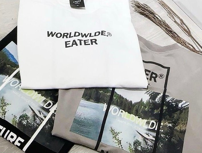 #C75 WORLDWIDE EATER 風景T-shirt - Idiot Sandwich HK-