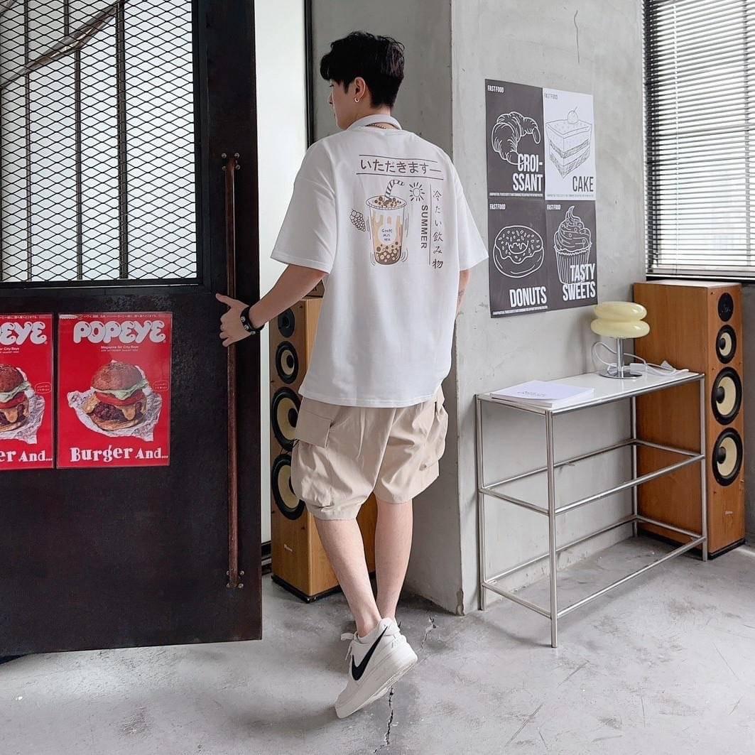 #C90 KOREA珍珠奶茶T-shirt - Idiot Sandwich HK-